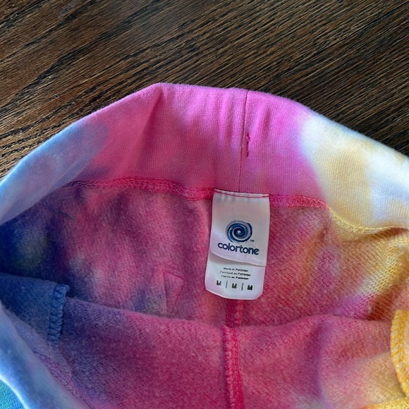 Bright Colortone Tie Dye Jogger Sweatpants - Picture 4 of 5
